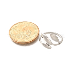 Кольца-манжеты из нержавеющей стали 304 для унисекс&nbsp;LS-RJEW-R010-07S