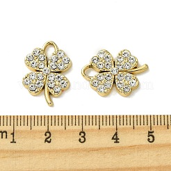 Подвески со стразами из сплава с ультрафиолетовым покрытием&nbsp;FIND-B039-02G-02