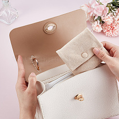 Мешочки для хранения украшений из бархатной ткани&nbsp;ABAG-WH0048-24A