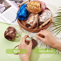 Наполнитель из рафии с гофрированными ломтями&nbsp;DIY-MB0003-04E