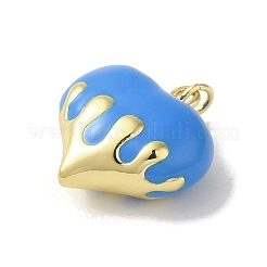 Подвески из латуни с эмалью в стойку&nbsp;KK-S366-05G-04