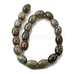 Тибетского стиля DZI бисер нитей&nbsp;G-S389-A03