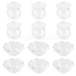 12 шт. 2 стеклянных колпачка для изготовления колокольчиков&nbsp;GLAA-TA0012-37