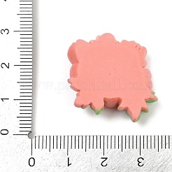 Непрозрачные смоляные цветы кабошоны&nbsp;LS-RESI-R463-02D