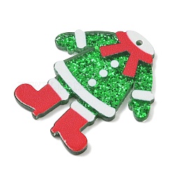 Рождественские акриловые подвески&nbsp;OACR-I028-02E