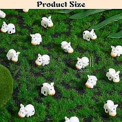 40шт смолы мини-корова домашнее украшение дисплея&nbsp;JX874A