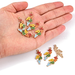 Подвески из эмали и сплава&nbsp;ENAM-YW0001-99