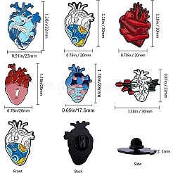 Творческие броши из цинкового сплава&nbsp;JEWB-SC0001-04