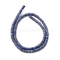 Окрашенные синтетические нити из имперской яшмы&nbsp;G-Z089-A03-N