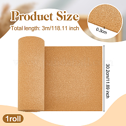 1 рулон 3м пробковых изоляционных листов&nbsp;AJEW-OC0014-34C