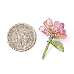 Прозрачные стеклянные подвески&nbsp;PALLOY-MZ00732-04