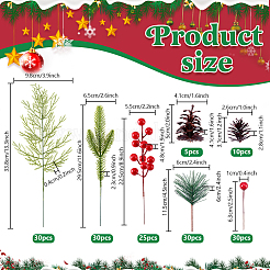 160шт. искусственные ветки хвои из смолы и ПВХ&nbsp;FIND-PH0025-62