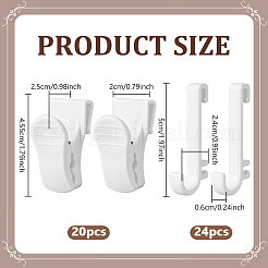 Пластиковые подвесные зажимы&nbsp;AJEW-NB0008-54