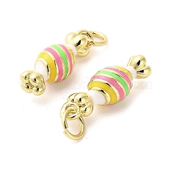 Латунь эмаль подвески&nbsp;KK-M324-12G