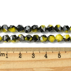 Стеклянные бусины с гальваническим покрытием &nbsp;EGLA-K061-06A-HP02