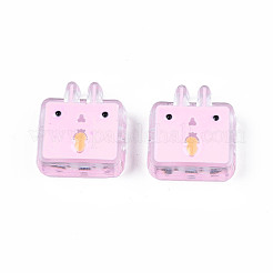 Прозрачные акриловые бусины&nbsp;LS-ACRC-S039-10F