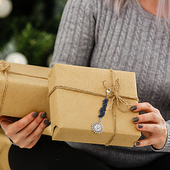 21 шт. подвесные украшения из сплава натуральных и синтетических камней&nbsp;HJEW-PH02086