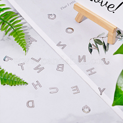 Подвески в виде букв алфавита из нержавеющей стали 304&nbsp;STAS-PH0019-70