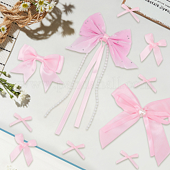 64 шт. 5 стиля полиэстеровый бант украшения аксессуары&nbsp;DIY-SP0004-75