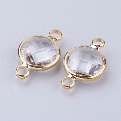 Золотистые латунные стеклянные соединители&nbsp;GLAA-M004-B-24G