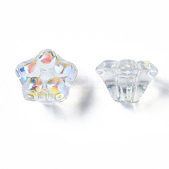 Прозрачные стеклянные бусины&nbsp;GGLA-S054-011C-01