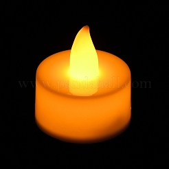 Пластиковые беспламенные светодиодные чайные свечи&nbsp;AJEW-H123-01B