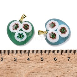 Подвески лэмпворк ручной работы&nbsp;LAMP-D006-03G