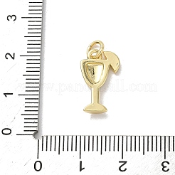 Латунь эмаль подвески&nbsp;KK-A273-11G-01