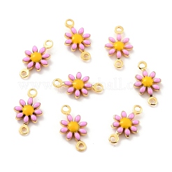 Соединители латунные эмалевые звенья&nbsp;KK-260-01G-RS