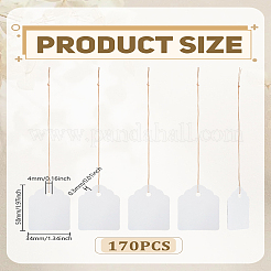 170 шт. этикетки для растений из ПВХ&nbsp;DIY-LP0003-88