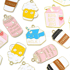 20шт 5 стиля подвески из сплава с эмалью&nbsp;ENAM-CJ0005-04