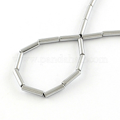 Гальванизировать немагнитных синтетические нити гематита трубки шарик G-S203-10I