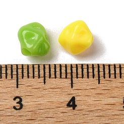 Непрозрачные акриловые бусины&nbsp;MACR-F080-01