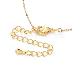 Стекло ожерелья шкентеля&nbsp;NJEW-JN02586-02