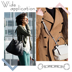 4 шт. удлинители ремня для сумки из сплава&nbsp;FIND-DR0002-15P