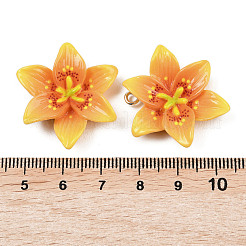 Подвески из непрозрачной смолы&nbsp;CRES-D328-04D