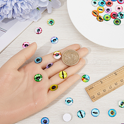 1 пакетик стеклянных кукольных глаз-кабошонов&nbsp;DIY-GF0008-70B