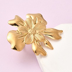 Открытые манжеты из нержавеющей стали 304 для женщин&nbsp;RJEW-A091-22G