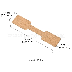 Бумажная складка поверх пустых липких ценников&nbsp;CDIS-YW0001-09B