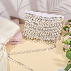 Железо горный хрусталь чашка цепи&nbsp;DIY-GL0005-71