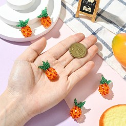 Подвески из нейлоновой проволоки и стеклянных бусин ручной работы&nbsp;PALLOY-CJ00107