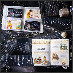 6 шт. 6-х цветные самоклеящиеся наклейки для домашних животных&nbsp;DIY-SP0005-54