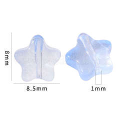 20 шт. Прозрачные стеклянные бусины&nbsp;GLAA-YW0001-08