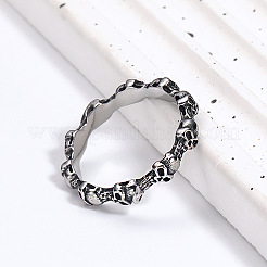 Кольца из нержавеющей стали с черепом для мужчин&nbsp;PW-WG56FBD-01