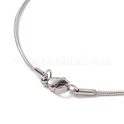 Плоский круглый кулон из натуральной раковины с круглыми змеиными цепочками&nbsp;NJEW-JN04219