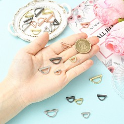 24 шт. 24-х стилевых сплавных D-образных колец&nbsp;FIND-CJ0004-31