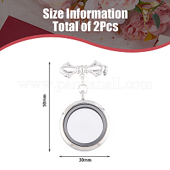 Броши из латуни с бантом&nbsp;JEWB-AB00019