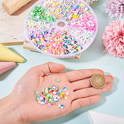 60гр 10 стиля кабошонов из полимерной глины ручной работы&nbsp;CLAY-TA0001-70