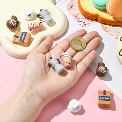 10шт 5 стиля силиконовые бусины&nbsp;SIL-CJ0003-13