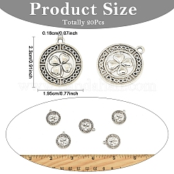 20 шт. Подвески из сплава в тибетском стиле&nbsp;FIND-YW0011-23